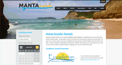 Desktop Screenshot of mantarental.com